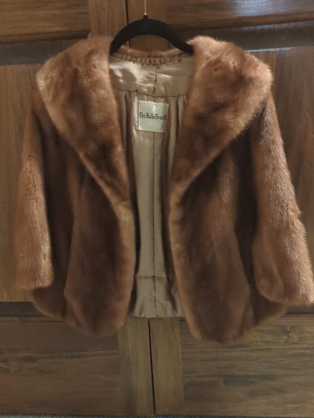 Women's Brown Fur Jacket